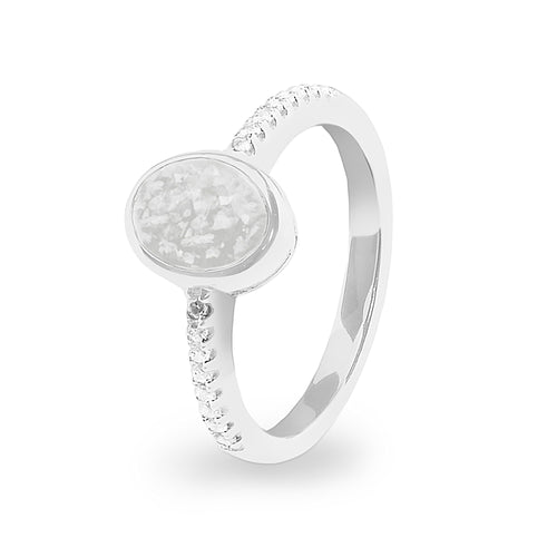 EverWith Ladies Guard Memorial Ashes Ring