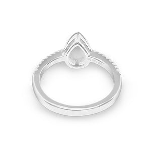 EverWith Ladies Teardrop Memorial Ashes Ring