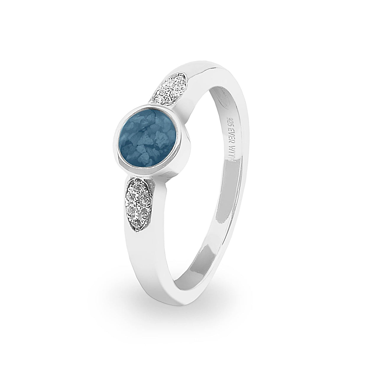 Load image into Gallery viewer, EverWith Ladies Special Memorial Ashes Ring with Fine Crystals