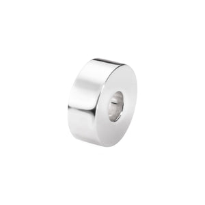 EverWith  Self-fill Round Plain Memorial Ashes Charm Bead