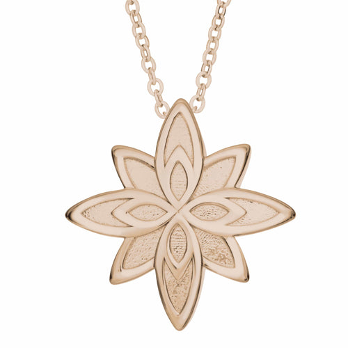 EverWith Self-fill Star Flower Memorial Ashes Pendant