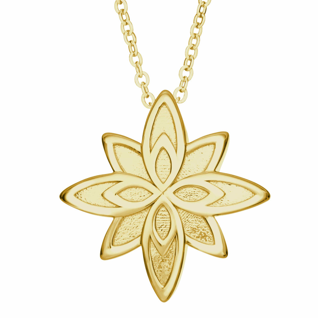 EverWith Self-fill Star Flower Memorial Ashes Pendant