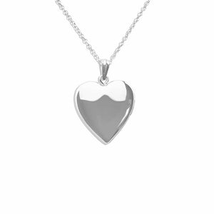 EverWith Dad Heart Shaped Sterling Silver Memorial Ashes Locket